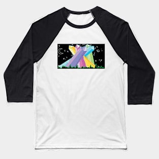 rainbow crystals Baseball T-Shirt